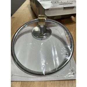 Gatco Fine Bathware Designer Towel Rings BELVEDERE Solid Brass # 5935